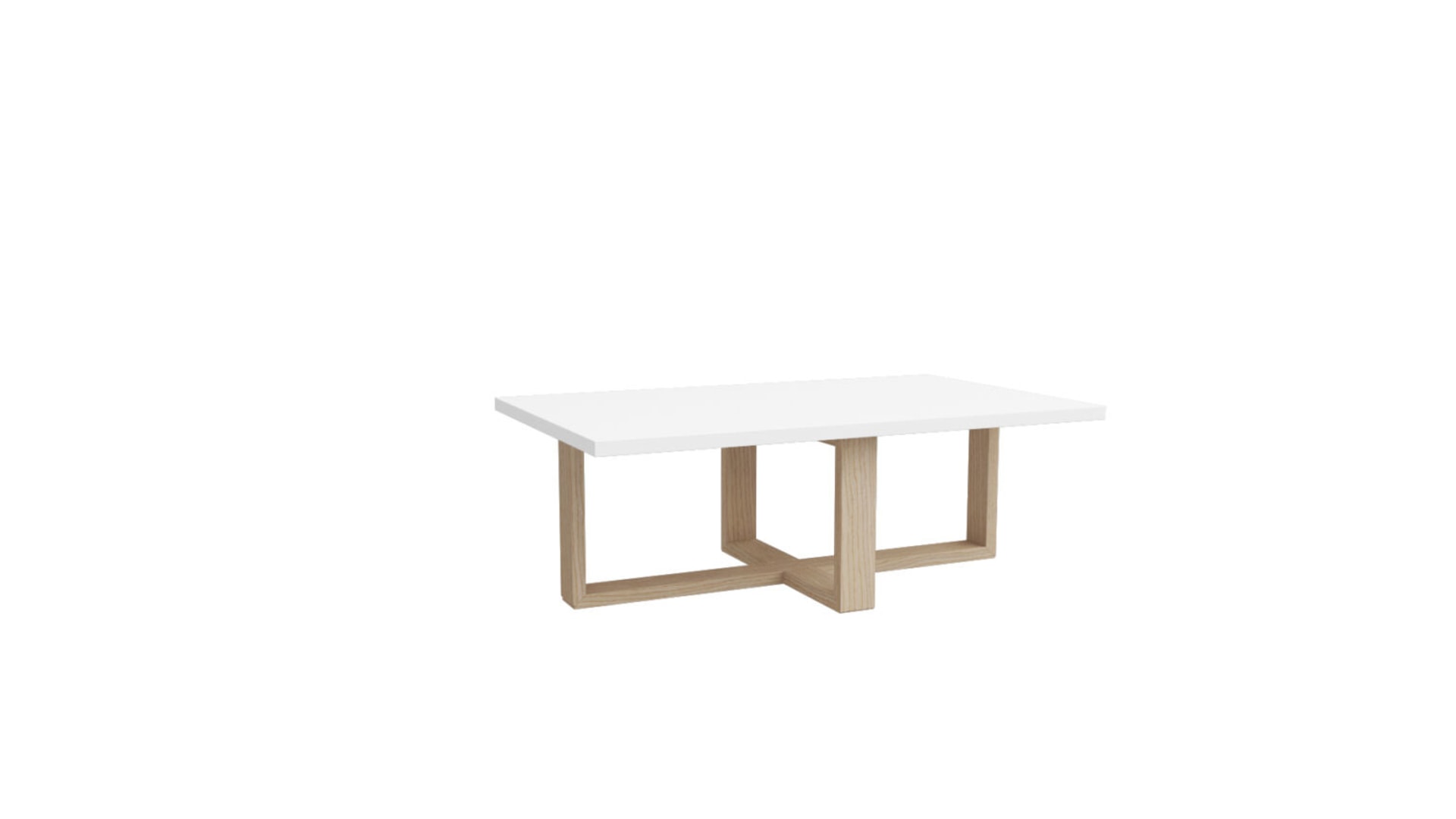 CJ Decor Mesa de centro retangular